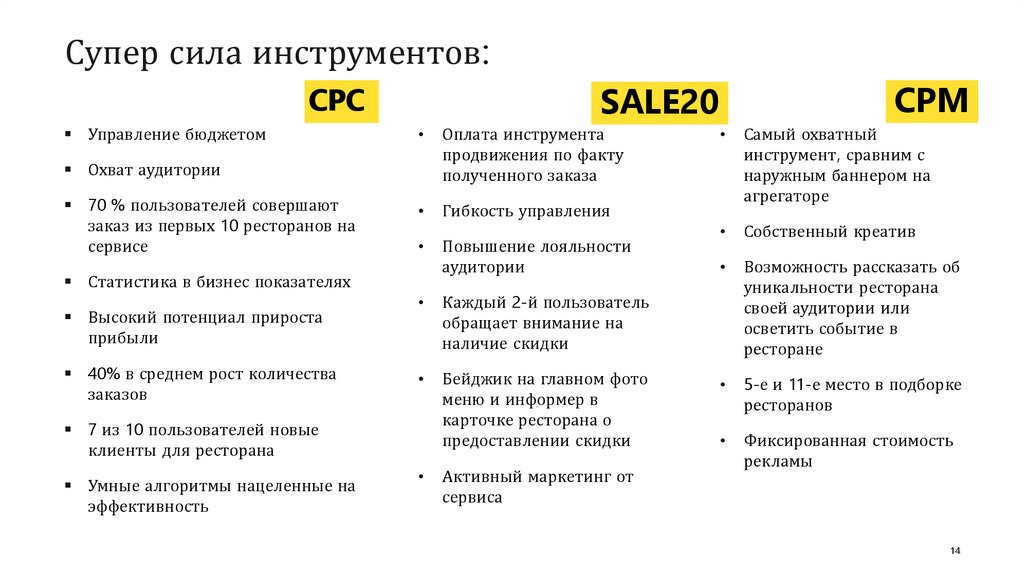 Супер сила инструментов: