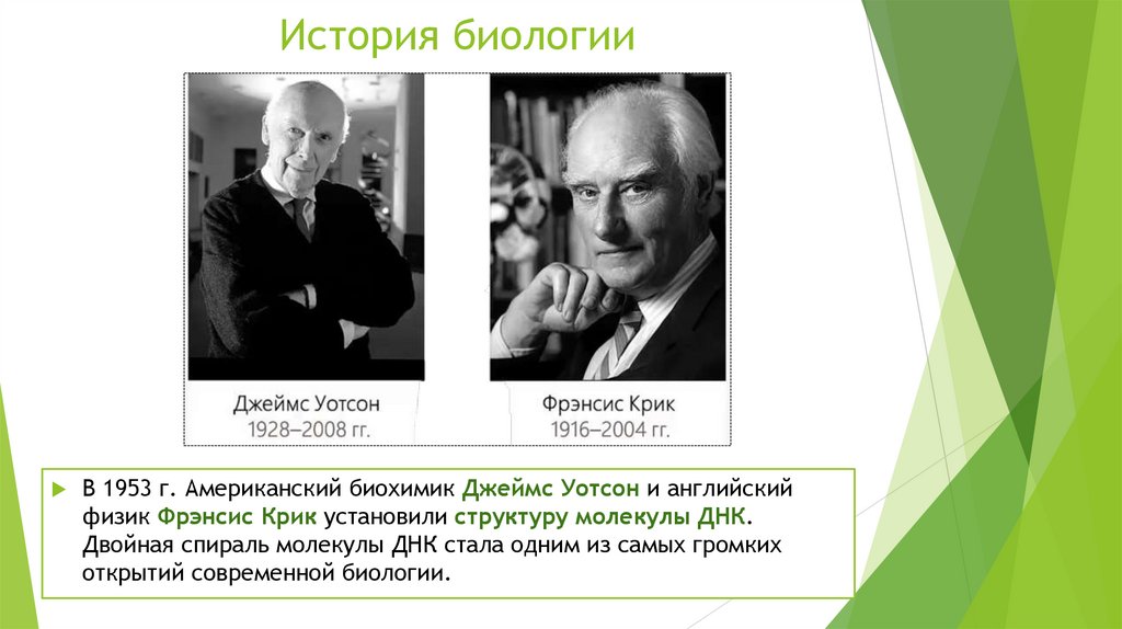 История биологии