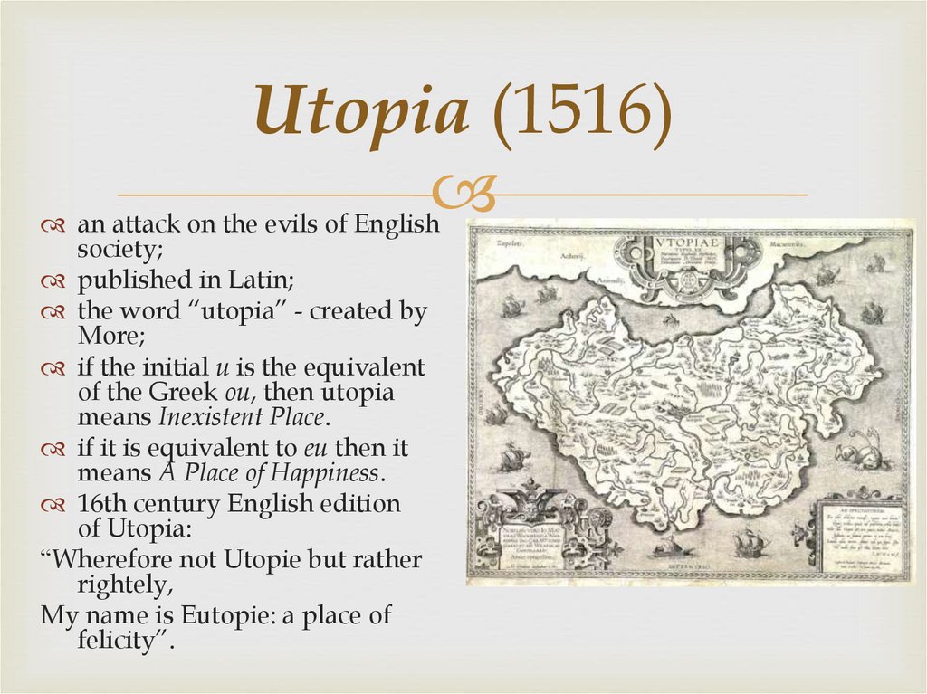 Utopia (1516)