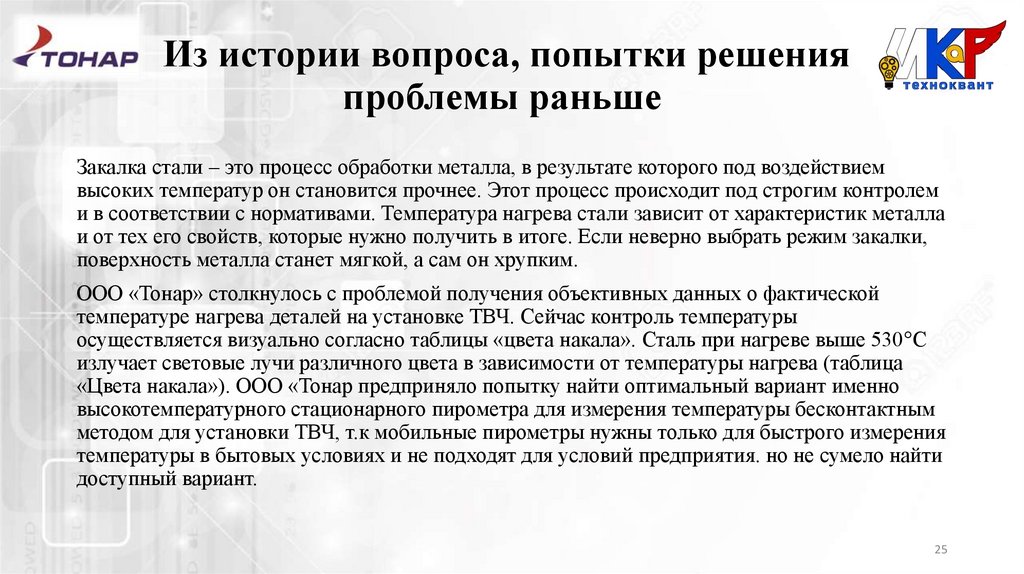 Из истории вопроса, попытки решения проблемы раньше