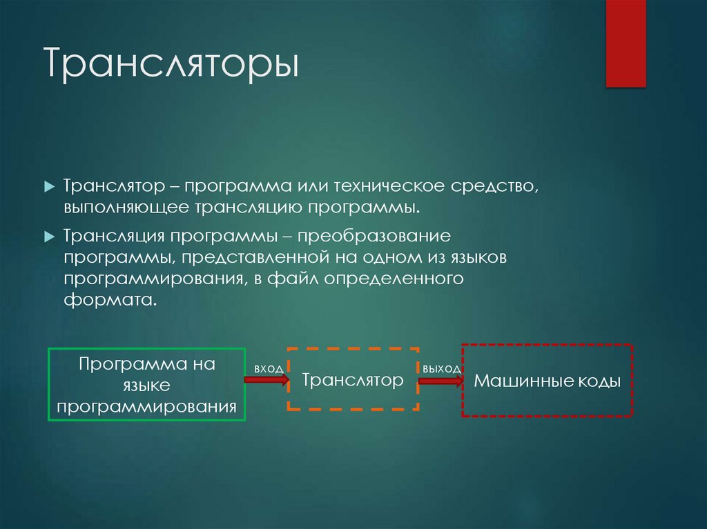 Трансляторы