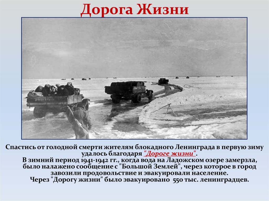 Дорога Жизни