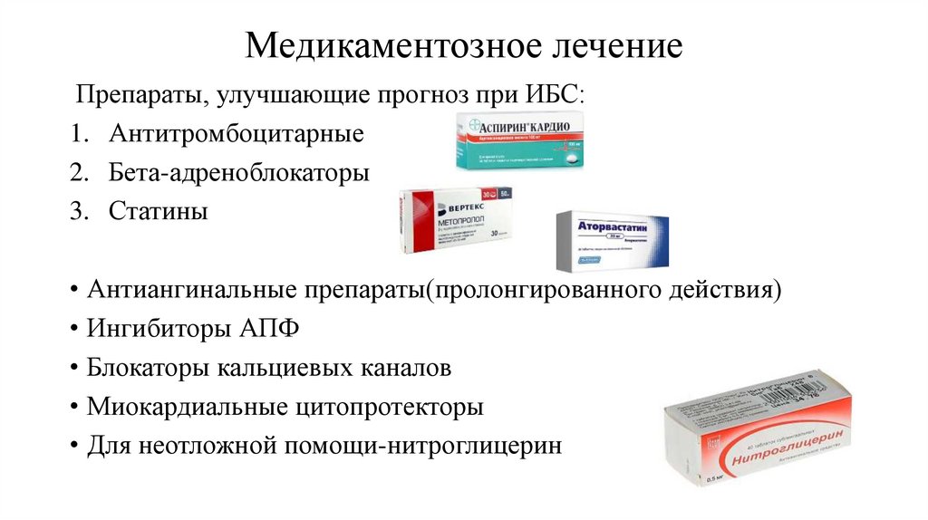 Медикаментозное лечение