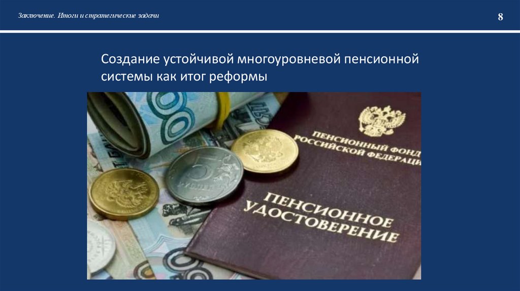 Заключение. Итоги и стратегические задачи