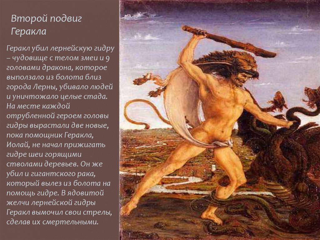 Второй подвиг Геракла