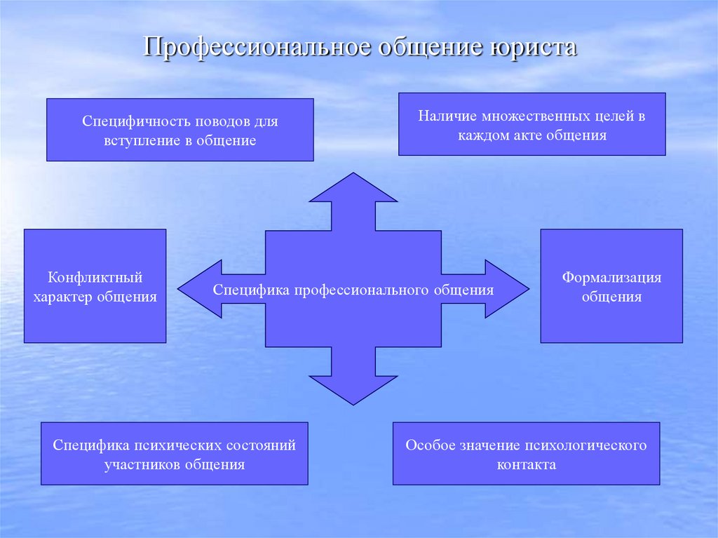 Профессиональное общение юриста
