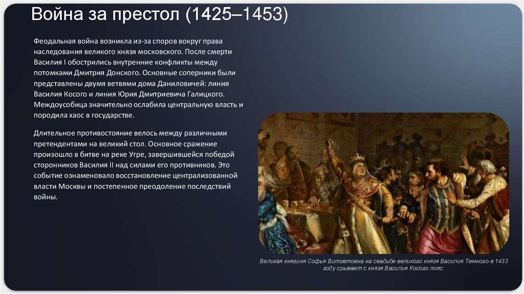 Война за престол (1425–1453)