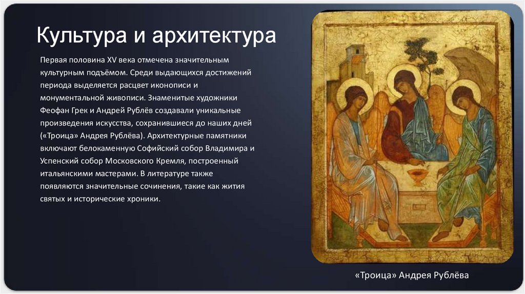 Культура и архитектура