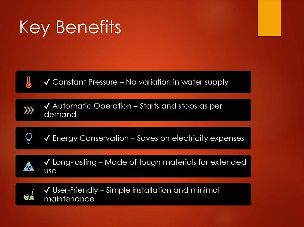 Key Benefits