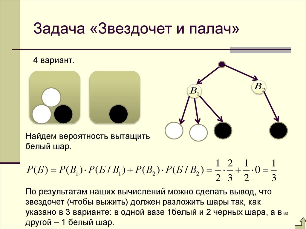 Задача «Звездочет и палач»