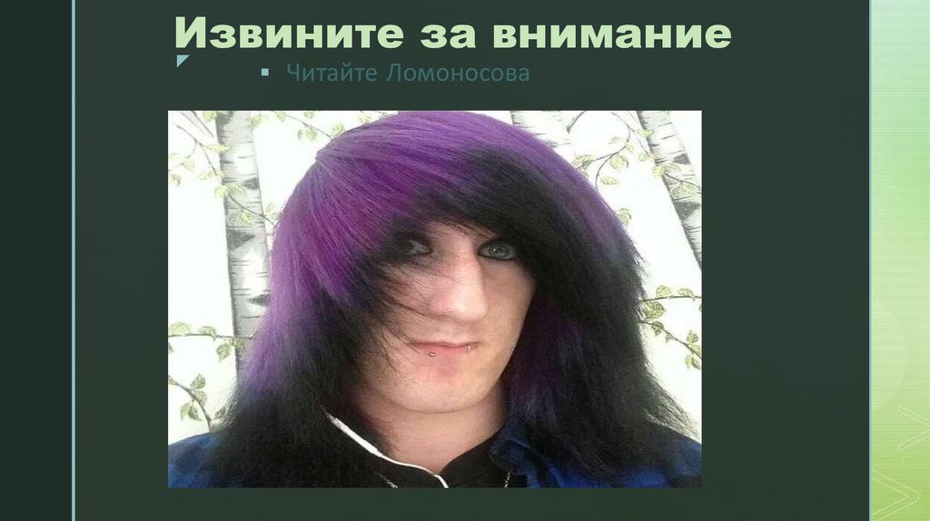 Извините за внимание