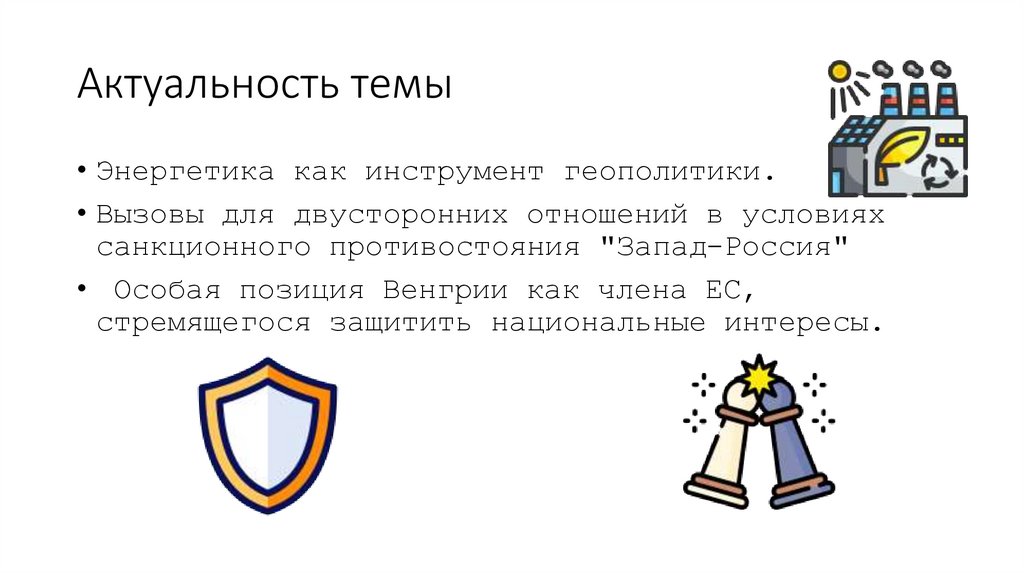 Актуальность темы