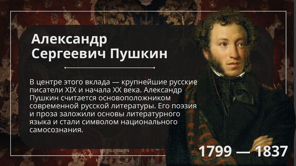 Александр Сергеевич Пушкин