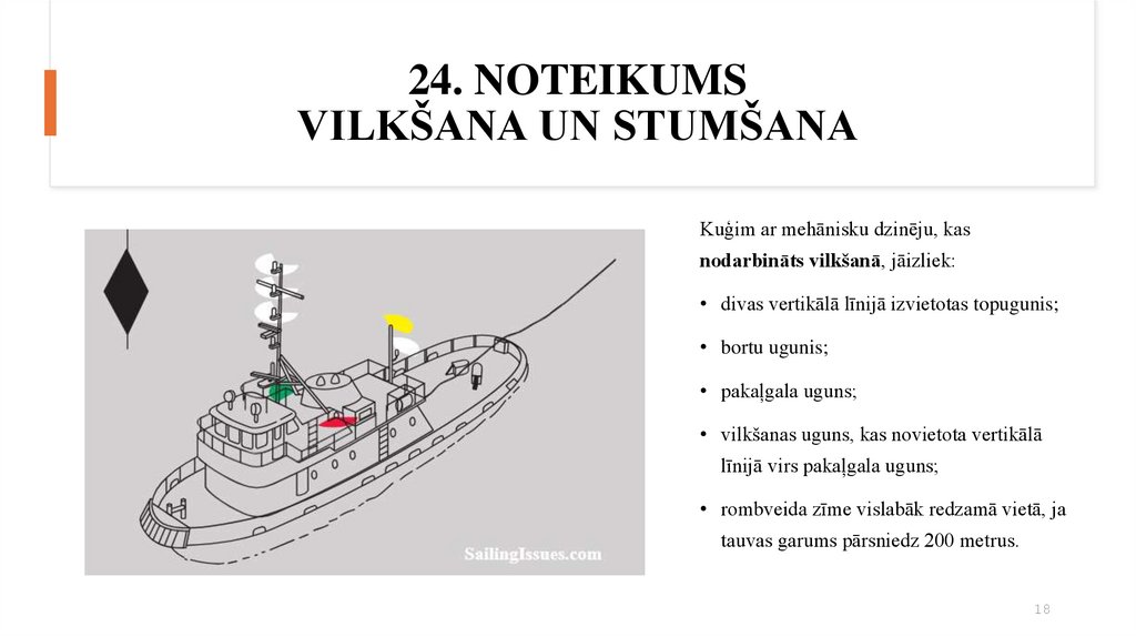 24. NOTEIKUMS VILKŠANA UN STUMŠANA