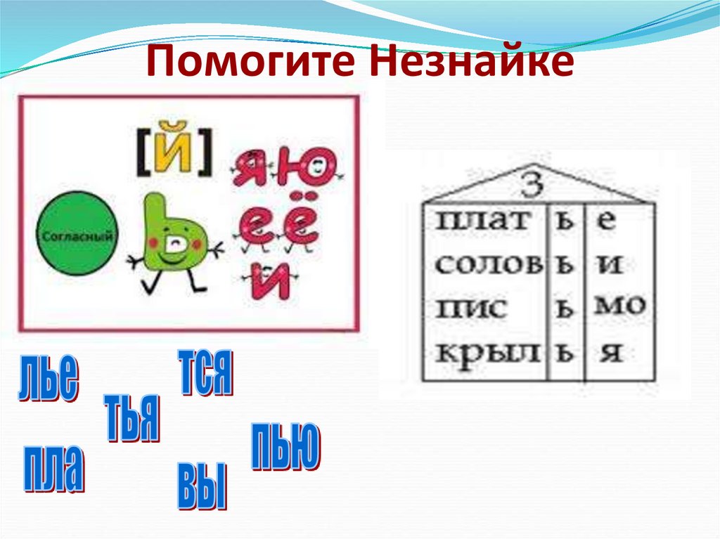 Помогите Незнайке
