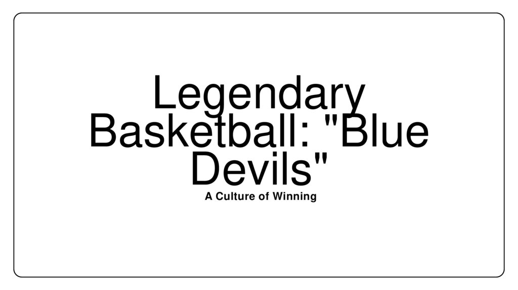 A Culture of Winning