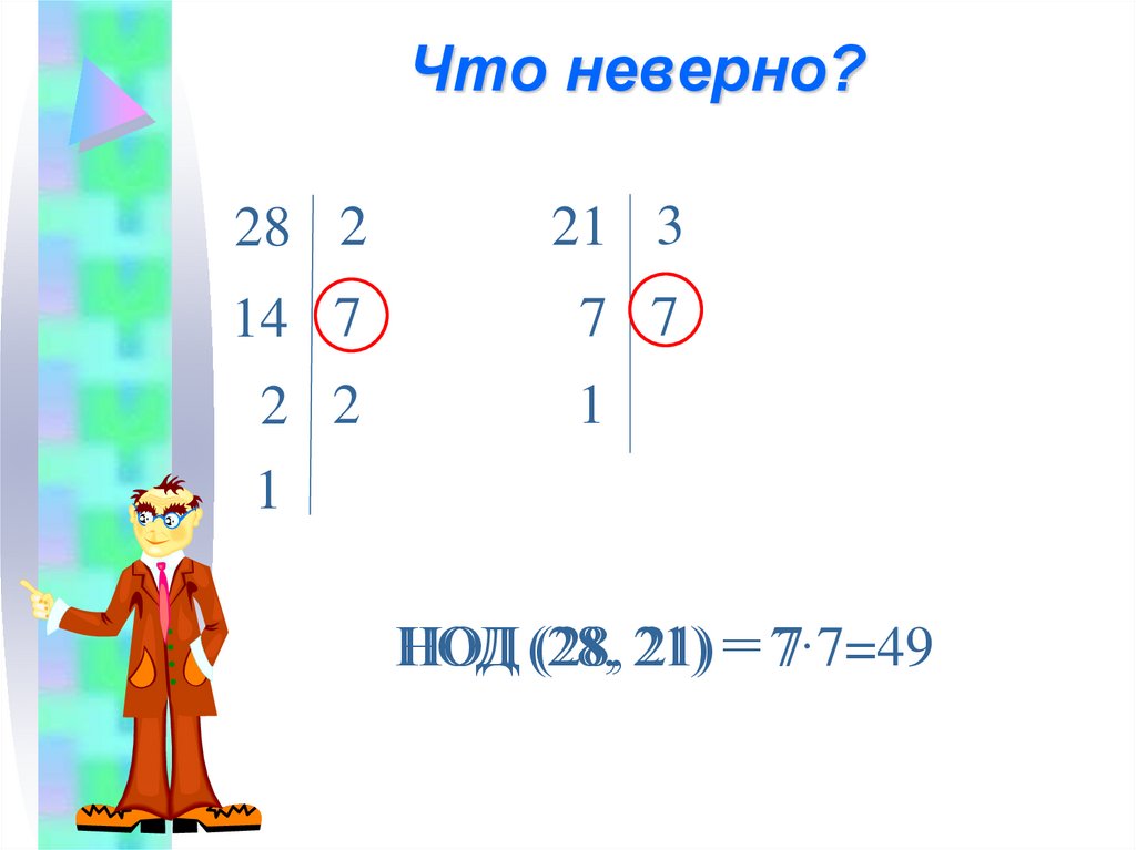 Что неверно?