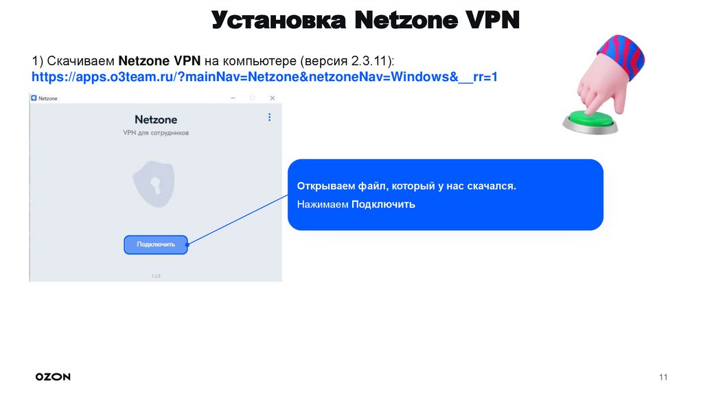 Установка Netzone VPN