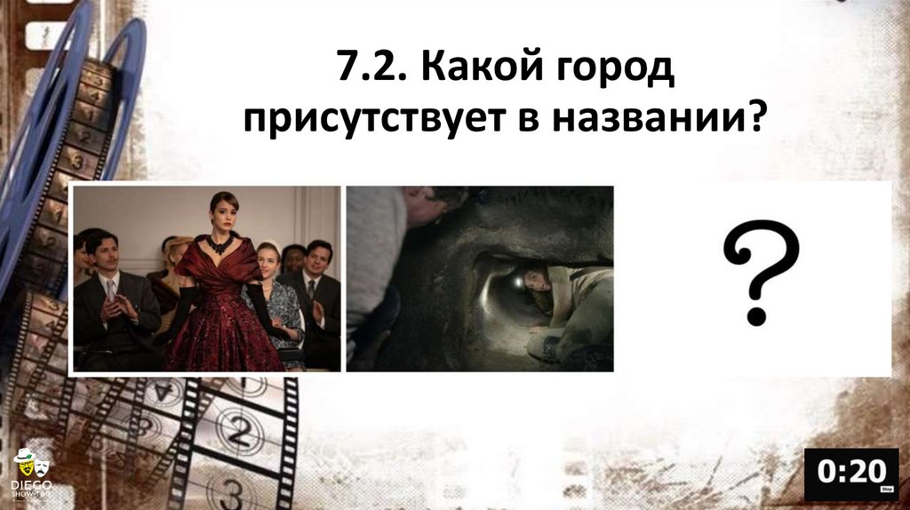 7.2. Какой город присутствует в названии?