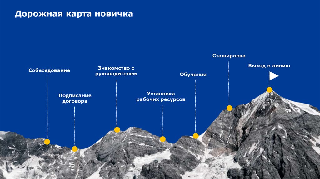 Дорожная карта новичка