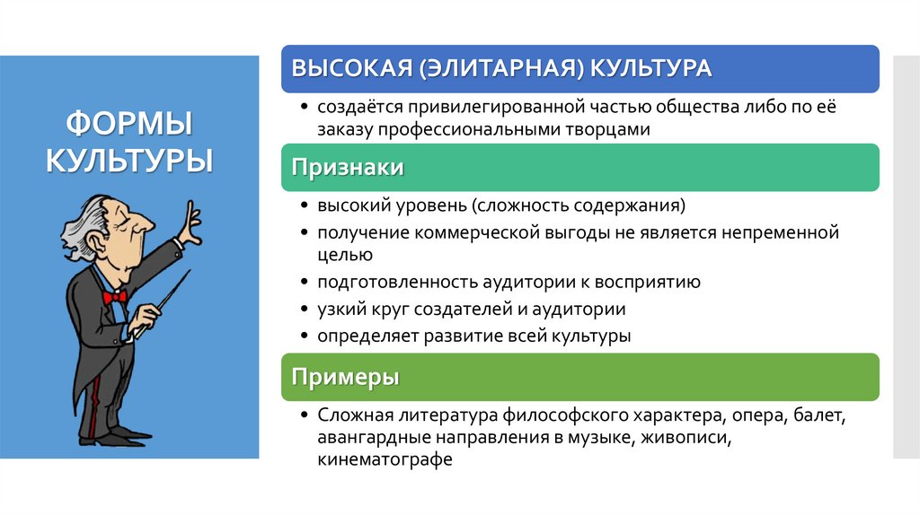 ФОРМЫ КУЛЬТУРЫ