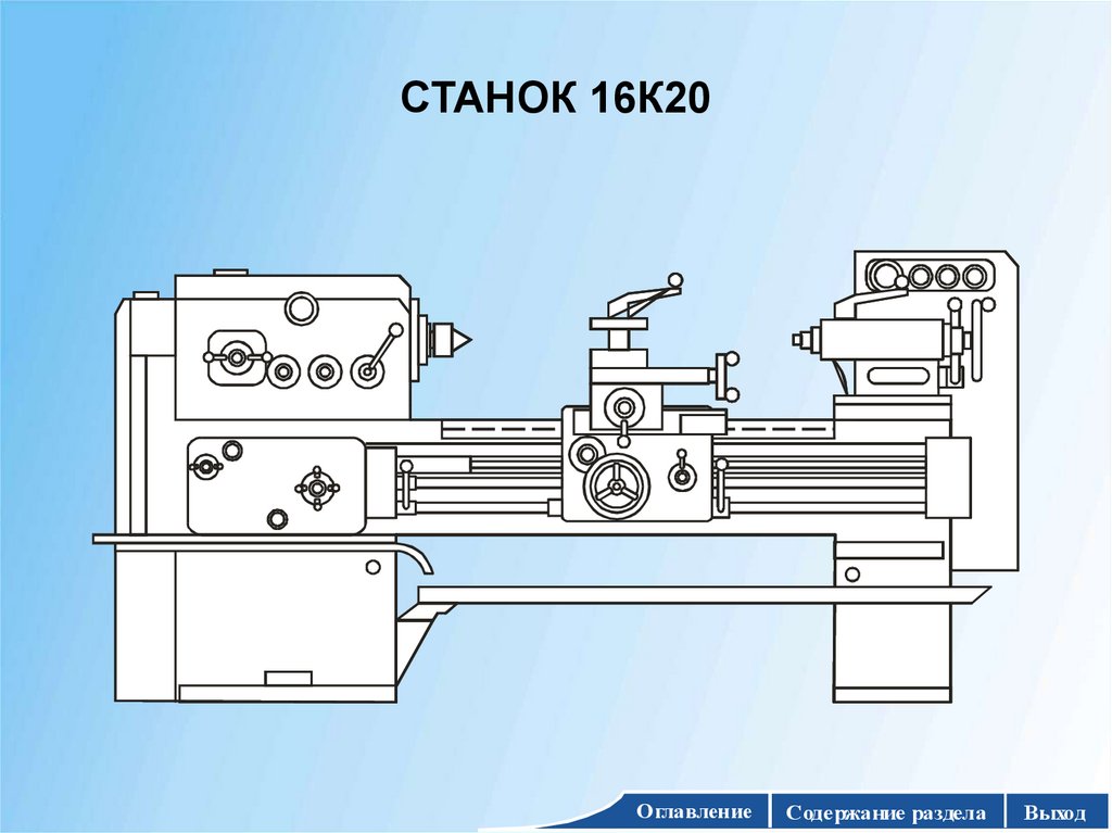 СТАНОК 16К20