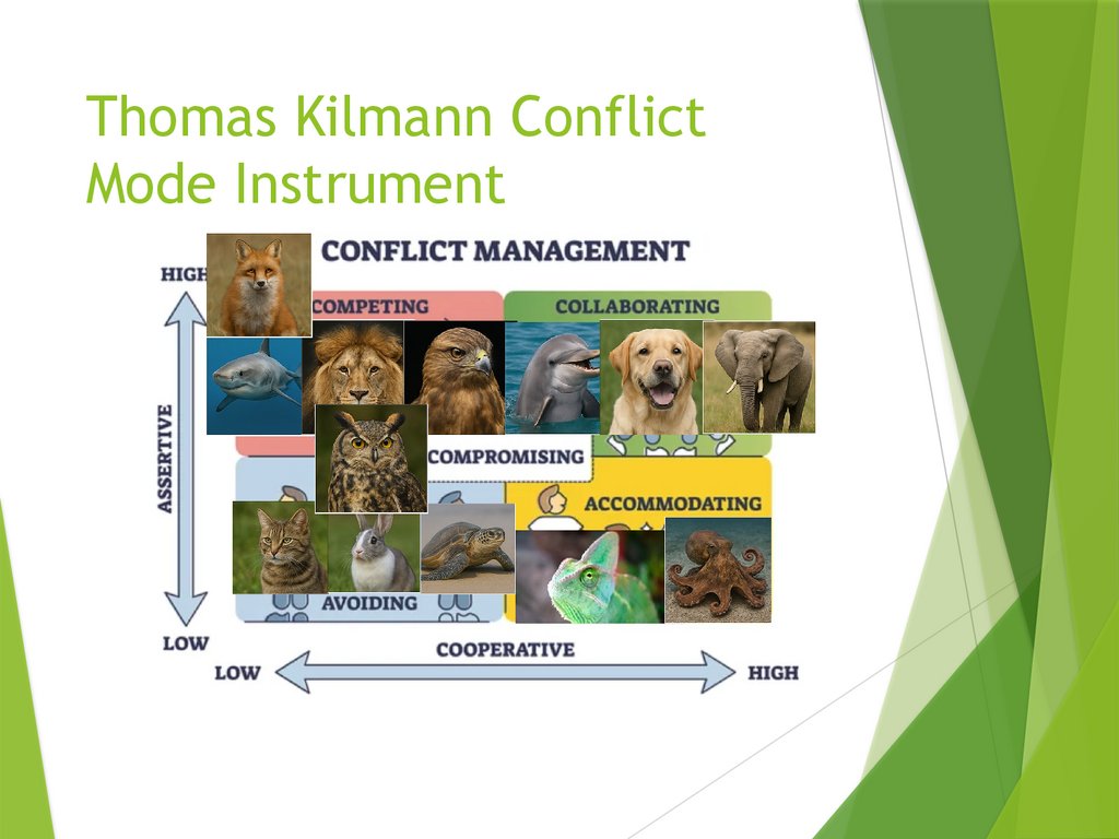 Thomas Kilmann Conflict Mode Instrument
