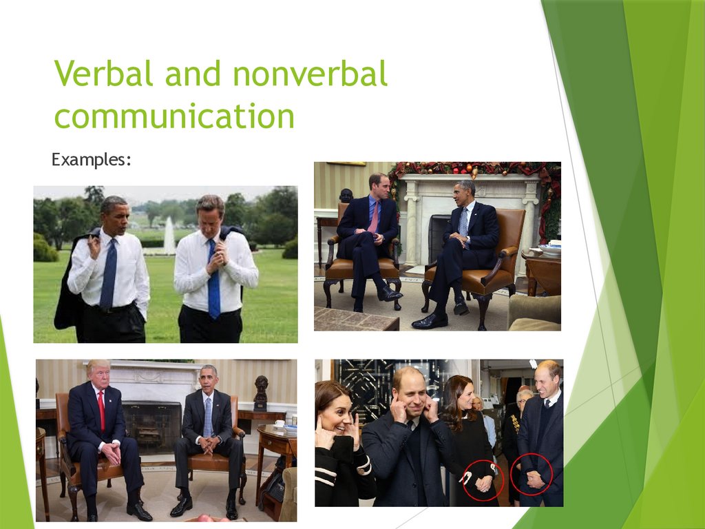 Verbal and nonverbal communication