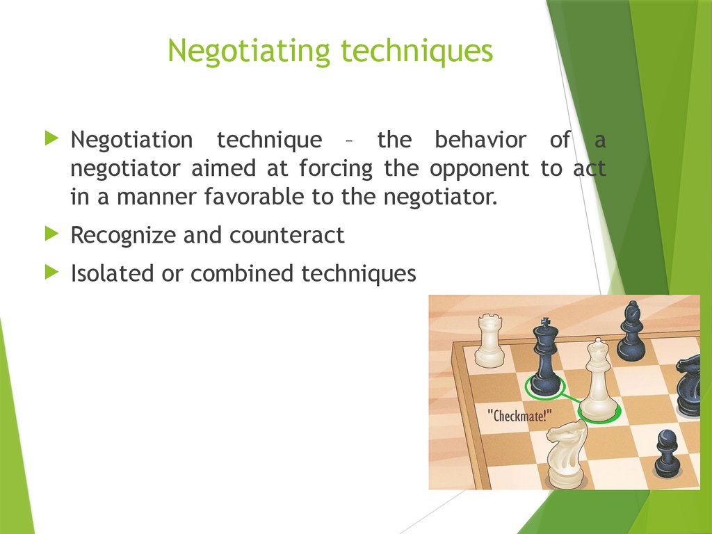 Let’s negotiate! “Parkers and Gibsons” Negotiation Exercise