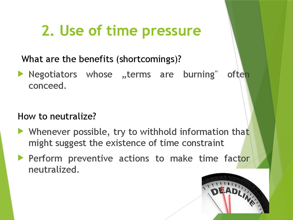 1. Numerical advantage