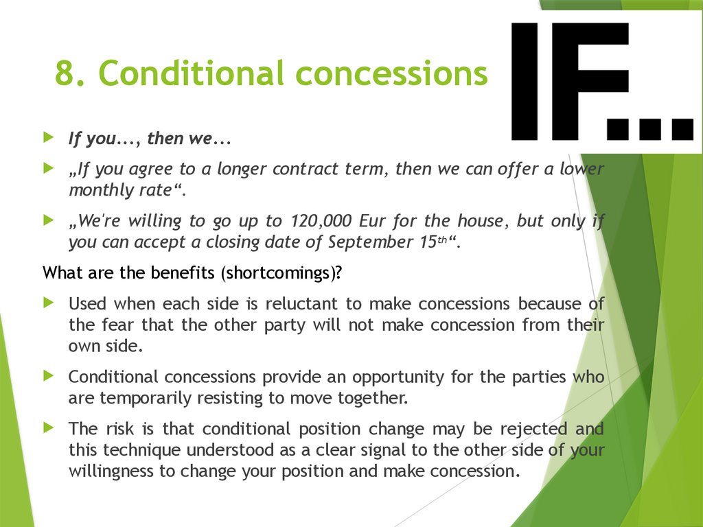 7. Limited authority