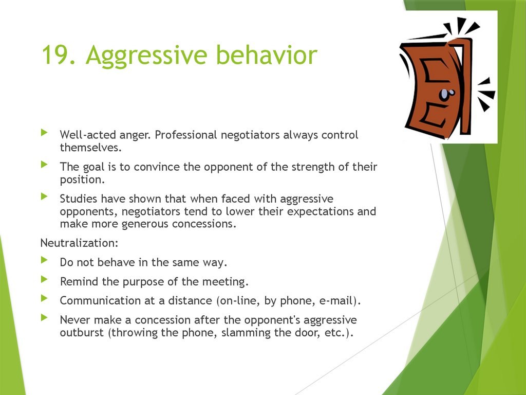 18. Fake concessions