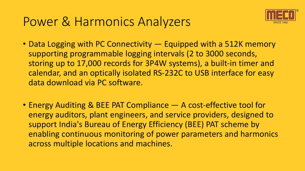 Power & Harmonics Analyzers
