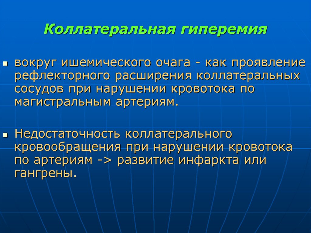Коллатеральная гиперемия