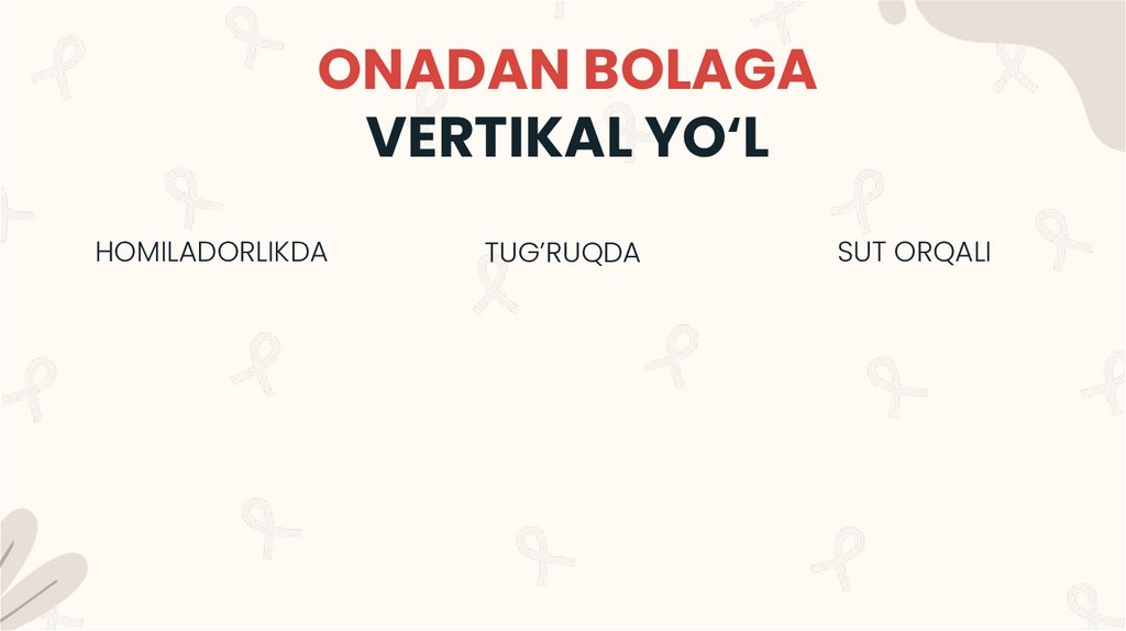 ONADAN BOLAGA VERTIKAL YO‘L