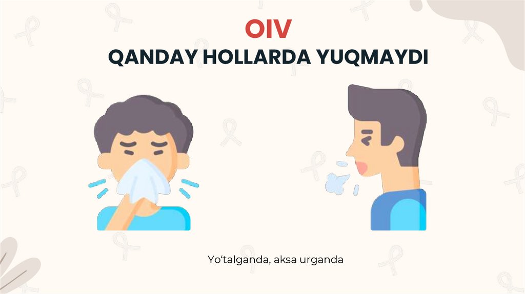 OIV QANDAY HOLLARDA YUQMAYDI