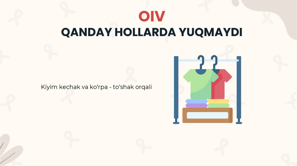 OIV QANDAY HOLLARDA YUQMAYDI