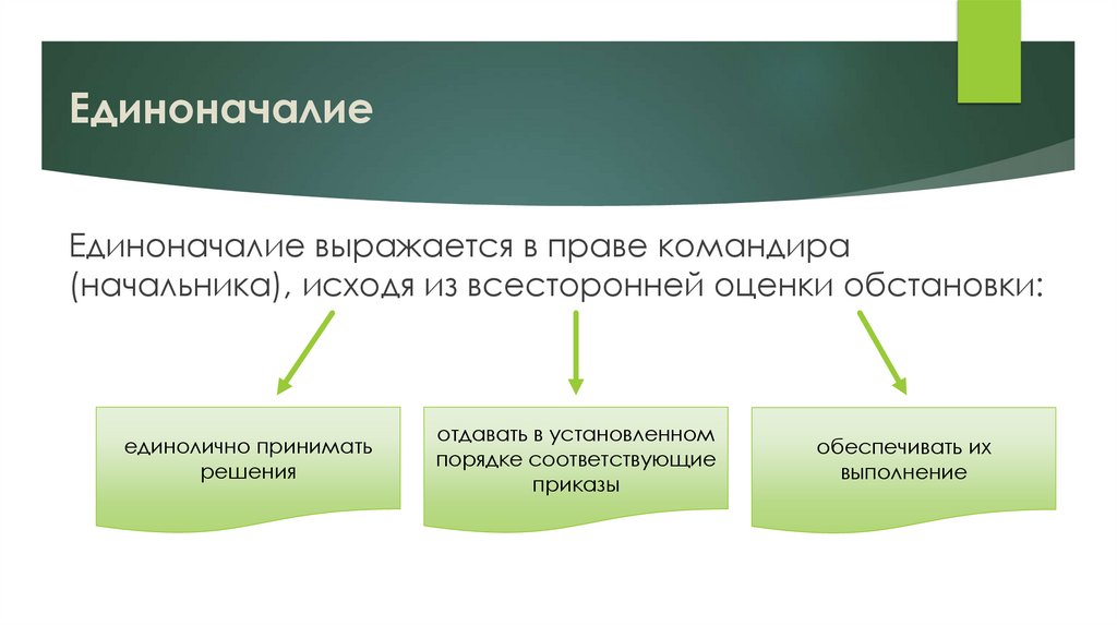 Единоначалие