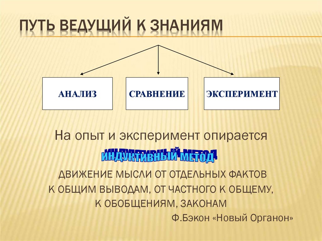 Путь ведущий к знаниям