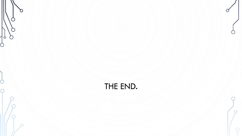 The end.