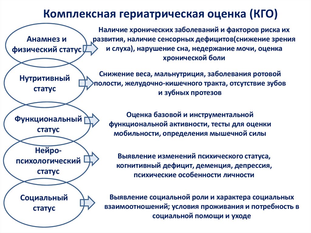 Комплексная гериатрическая оценка (КГО)