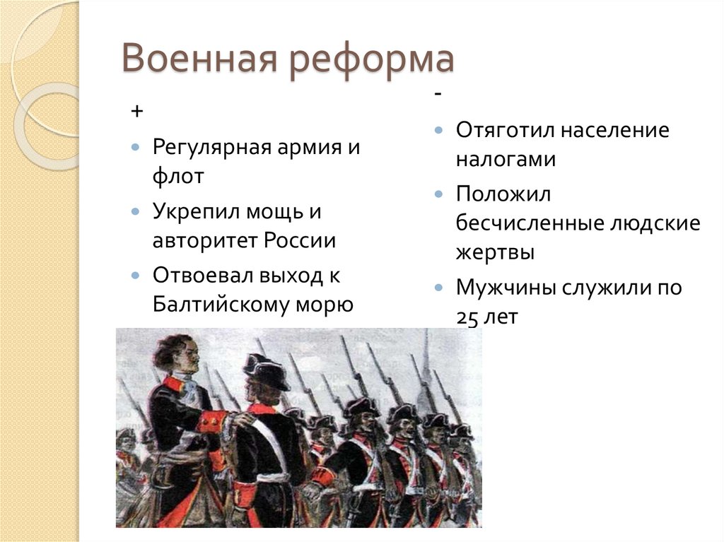 Военная реформа
