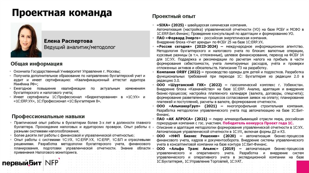 Проектная команда