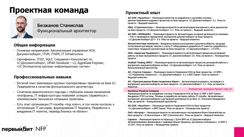 Проектная команда