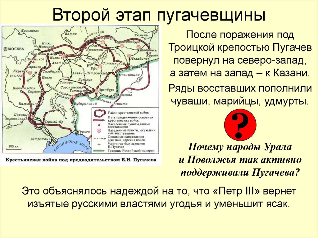 Второй этап пугачевщины