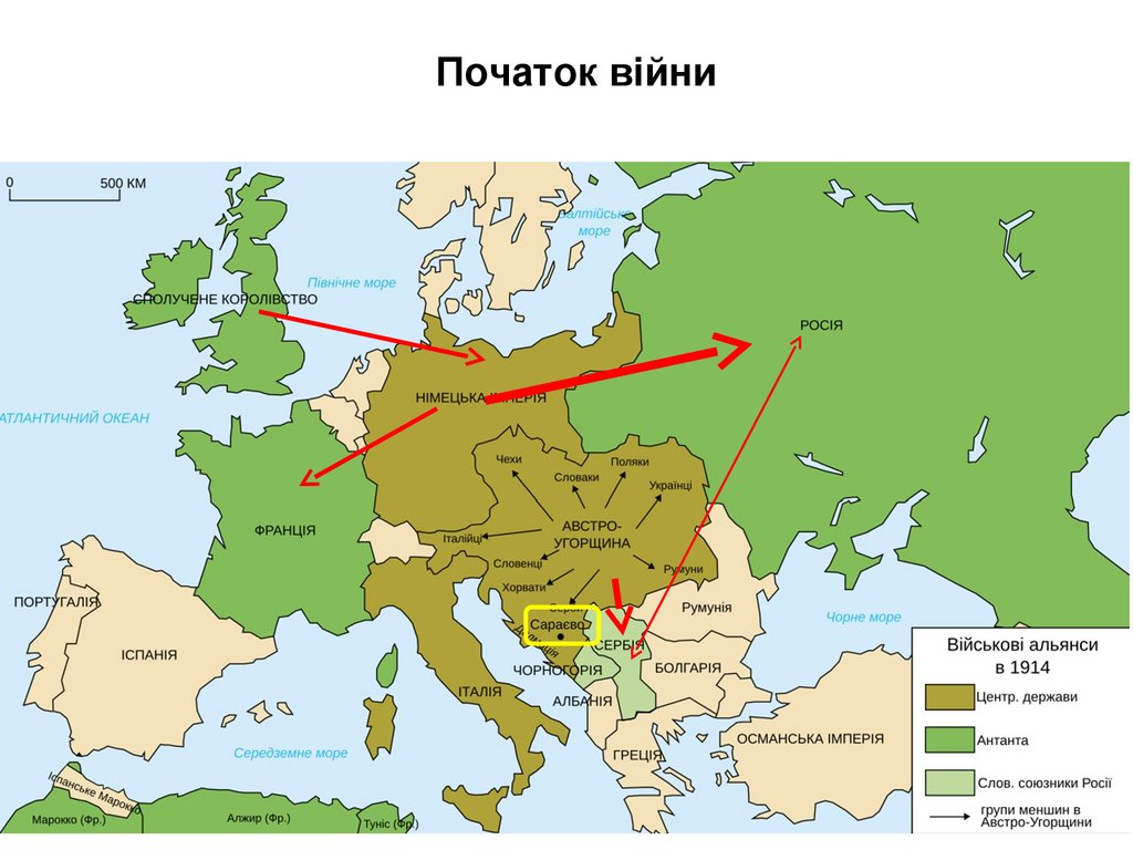 Початок війни