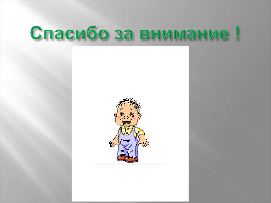 Спасибо за внимание !