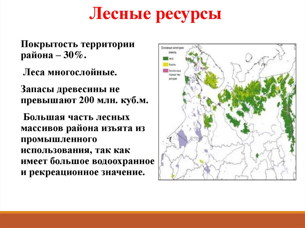 Лесные ресурсы