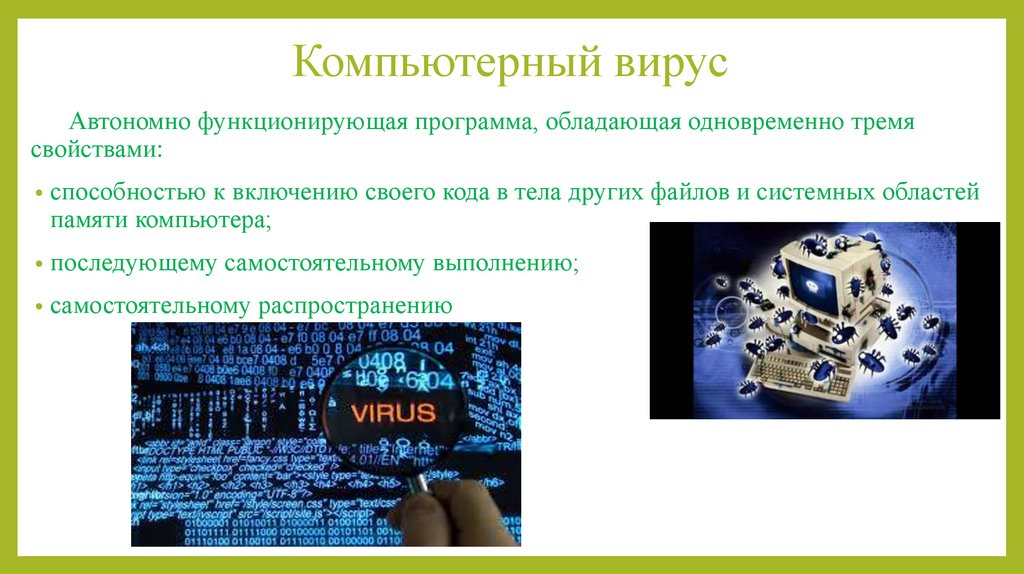 Компьютерный вирус
