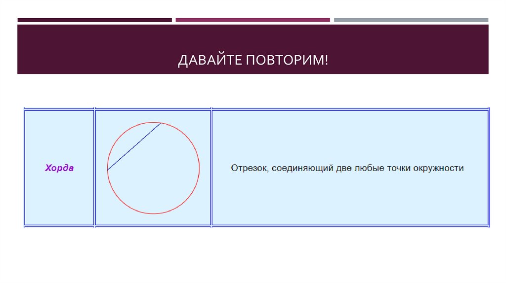 ДАВАЙТЕ ПОВТОРИМ!